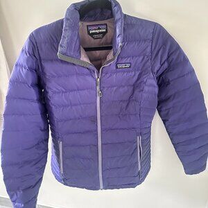 Purple Patagonia Down Jacket